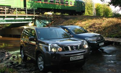 Nissan X-Trail и Toyota RAV4 – остаться должен один Nissan X-Trail и Toyota RAV4 – остаться должен один
