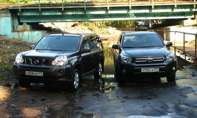 Nissan X-Trail и Toyota RAV4 – остаться должен один Nissan X-Trail и Toyota RAV4 – остаться должен один
